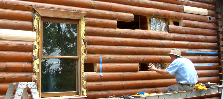 Log Home Repair Bath County, Kentucky